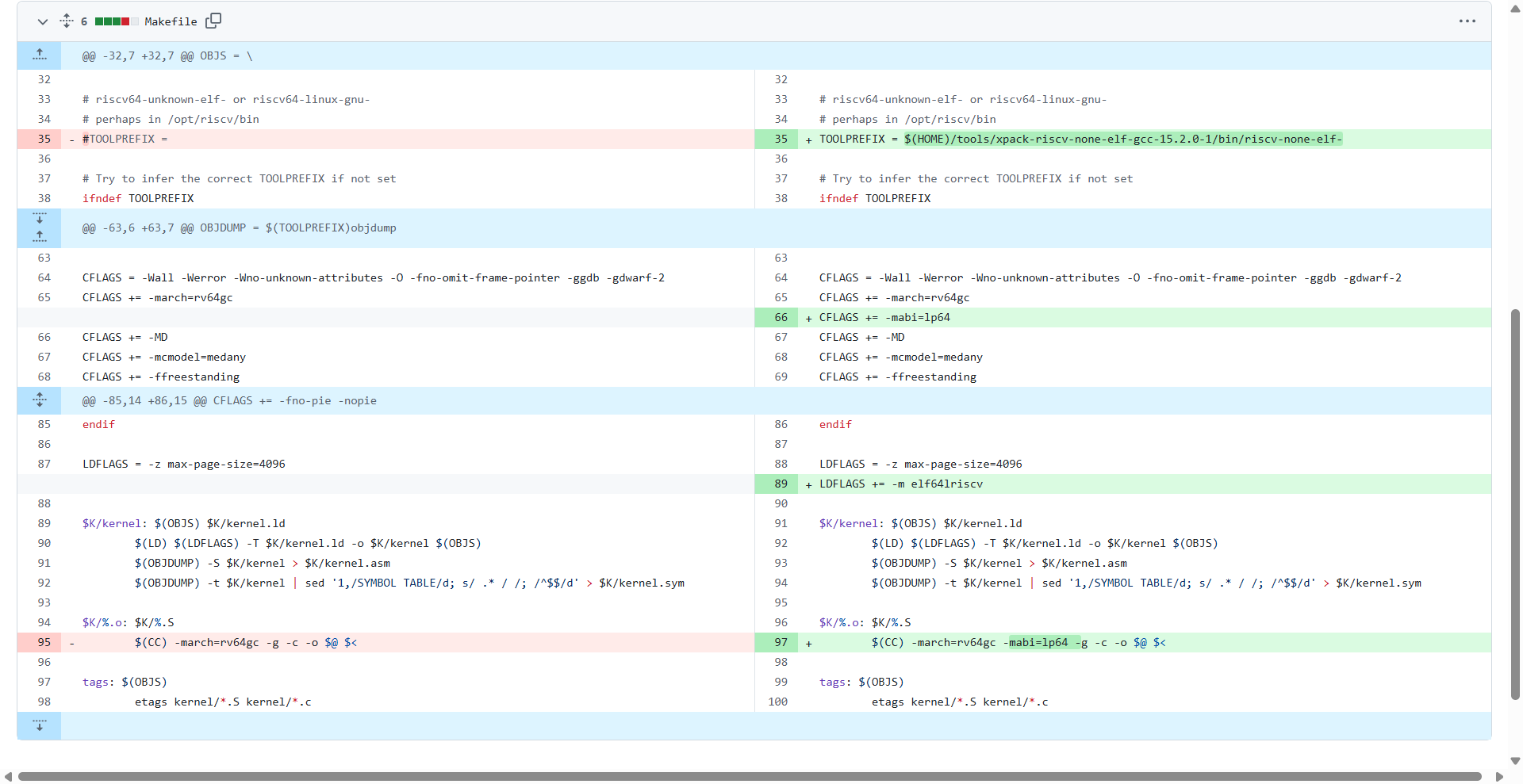 xv6-riscv/compare/riscv…Karthik-d-k:xv6-riscv:xpack